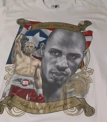 Vintage Miguel Angel Cotto Phat Dog Rap Tee Shirt Size XXL • $199.99