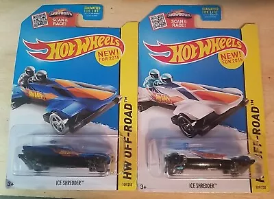 2015 Hot Wheels HW Off Road  2 Variants Ice Shredder Toy Car Mattel Bobsled • $5