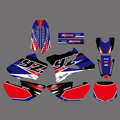 Team Graphics Backgrounds Decals Stickers For YAMAHA YZ85 2002 2003 2004-2014 • $62.69