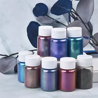 10g Chameleon Color Changing Pearl Powder For Car Paint Pigment Glitter Resin • $5.29