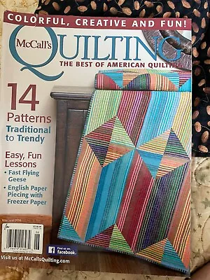 $8.99 • Buy McCalls Quilting Best Of American Quilting Magazine May/June 2016 