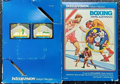 Boxing - Mattel Intellivision - Boxed & Complete! • £7.99