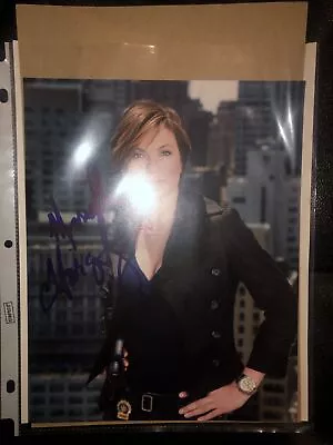 Mariska Hargitay Signed 8x10 Photo Law Order Svu Set 8/10 Autograph Auto C • $289.99