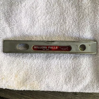 Millers Falls 290 Aluminum 3-Way Torpedo 9” Level USA. Vintage • $24.90