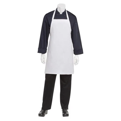 £3.60 • Buy Black / White Bib Apron UNISEX   Cooking Baking Kitchen BBQ Catering Chef