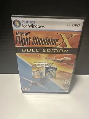 Microsoft Flight Simulator X Gold Edition Windows Acceleration Expansion • $19.95