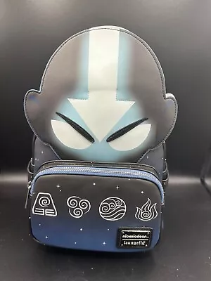 Loungefly Avatar Airbender Aang Dark Cosplay Glow In The Dark Mini Backpack New • $119.88