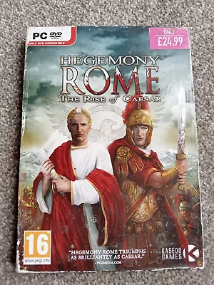 PC - Hegemony Rome: Rise Of Ceasar PC DVD • £0.99