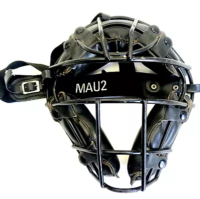 Markwort Umpire Catchers Mask MAU2 Metal Baseball Softball Black Padded  Vintage • $23.92