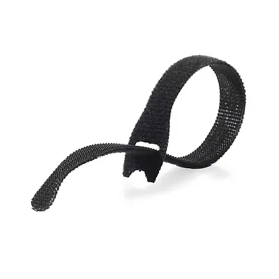 VELCRO® Brand ONE-WRAP® 13mm X 200mm Cable Tie Black Double Sided Strapping • £3.49