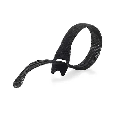 VELCRO® Brand ONE-WRAP® 20mm X 200mm Cable Tie Black Double Sided Strapping • £3.79