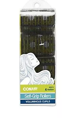 Conair Self-Grip Rollers Voluminous Curls 4 Medium Rollers • $7.57