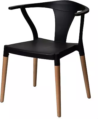 Mid Century Modern Black Dining Chairs  • $171.48