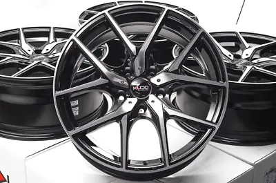 Kudo Racing Marauder 18x8 5x120 Black Wheels Rims BMW 318 323 325 325 328 330 • $669