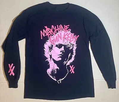 MGK Machine Gun Kelly Long Sleeve Rap Tee Shirt T-Shirt Preowned Medium • $19.99
