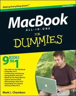 MacBook All-in-One For Dummies - Paperback By Chambers Mark L - GOOD • $5.75