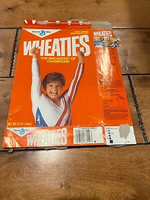 Wheaties 1988 Mary Lou Retton Empty Box Folded • $4.99