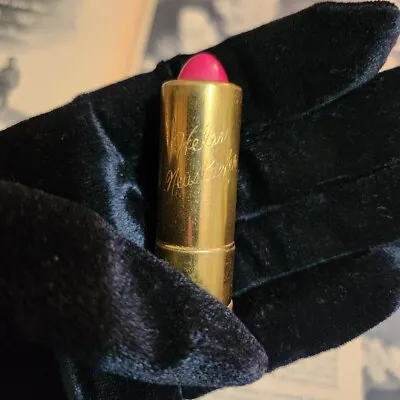 Used 1950s Vintage Helen Neushaefer Red Gold Tube Lipstick • $20