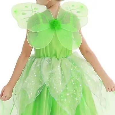 Girls Butterfly Wings Children Angel Wings For Festival Birthday Role Play • £5.12