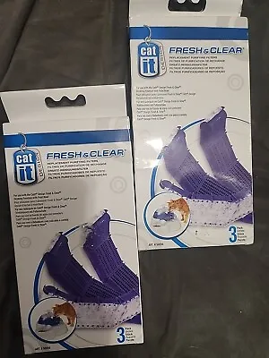 (2 ) Cat It- Fresh & Clear ~ Replacement Purifying Filters ~ 6 Total • $12