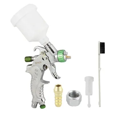 Mini  SPRAY GUN 1.0mm TIP Basecoat  Auto Car Paint Spot Repair With Plastic Cup • $26.89