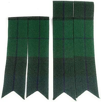 Mens Tartan Kilt Sock Hose Flashes Various Tartans Highland Wear • £12.99