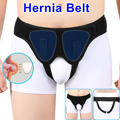 Inguinal Groin Hernia Belt For Men Abdominal Groin Support Truss Brace Removable • £13.89