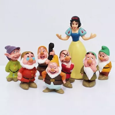 Snow White Cake Toppers Figures Kids Birthday Cake Decoration Toys Homemade • $17.42