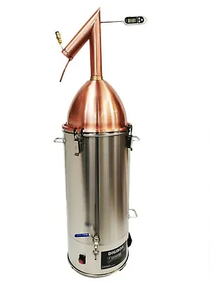 New 35L Essencial Oil Making Alembic Dome And Alcoengine Pot Still Kit Make Gin  • $386.80