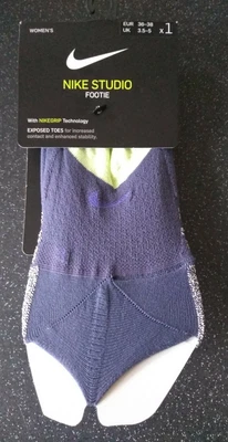 £3.99 • Buy NIKE STUDIO FOOTIE, Brand New, Pair Of Ladies Inner Shoe/sock UK 3.5-5