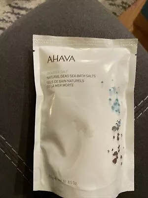 AHAVA Deadsea Salt Natural Dead Sea Bath Salts HEAL CLEANSE Body 8.5oz New • $6.99