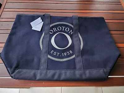 OROTON Kane Dark Navy Large Shopper Tote *BNWT* • $75