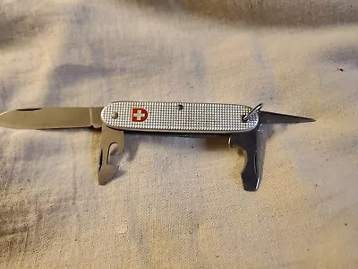 Wenger Delemont Swiss Army Alox Soldier Knife 1990 Great Condition & Ships Today • $88.33