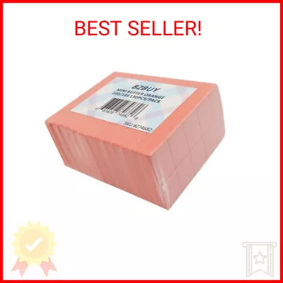 Nail Mini Orange Buffer Block File 100/180 Grit 2 Sided (130 Count) • $12.48