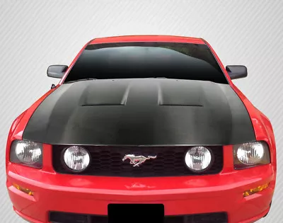 FOR 05-09 Ford Mustang Carbon Fiber DriTech CVX Hood 112934  • $955