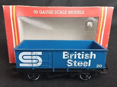 £16.95 • Buy Hornby British Steel Open Wagon R.211 No.20. 00 Gauge Rolling Stock. 
