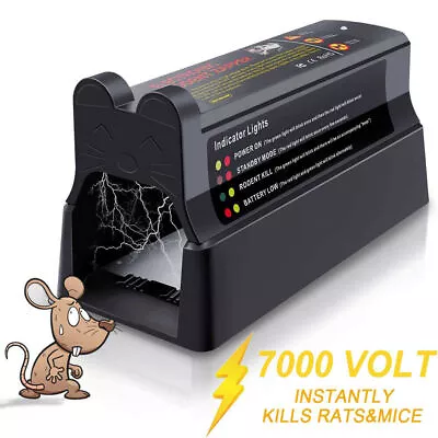 Electronic Mouse Trap Victor Control Rat Killer Pest Electric Rodent Zapper US • $36.99