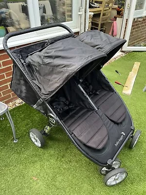 Baby Jogger City Mini 2 Double  Black • £300