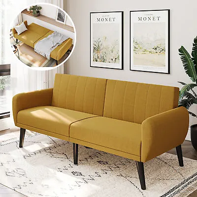 Convertible Sofa Bed Modern Loveseat Sleeper Sofa Futon Couch • $229.99