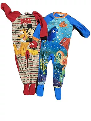 Footed Pajamas Size Five. Two Pair Set • $12