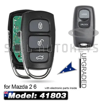 Model: 41803 For Mazda 2 DY Series 6 2002-2006 Upgraded Full Remote Control Fob • $27.11