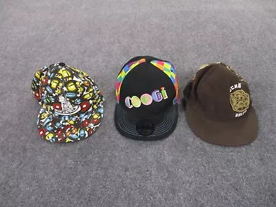 Coogi Ecko Hat Lot Of 3 Cap UNLTD Best Headwear Vintage Y2K Retro 7 3/8 3/4 Mens • $69.95