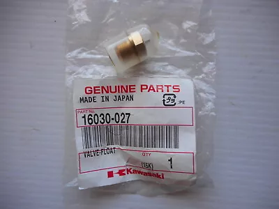 KAWASAKI Z900 Z1000 Z1R See List.... GENUINE FLOAT VALVE 16030-027 (x1) • $35