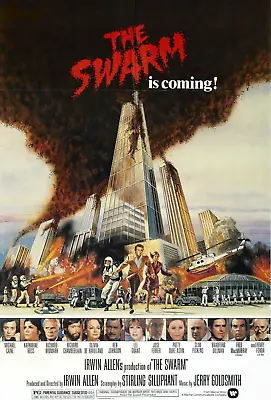 THE SWARM (1978) MICHAEL CAINE - DVD Public Domain DVD NO CASE • £5.99