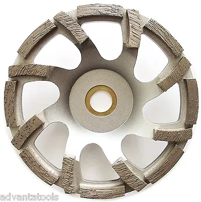 4.5” Premium Turbo Diamond Cup Wheel For Concrete Stone Grinding 7/8”-5/8  Arbor • $34