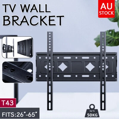 $20.99 • Buy 26 32 40 42 50 52 55 65 Inch Universal LED LCD Plasma TV Wall Mount Bracket AU