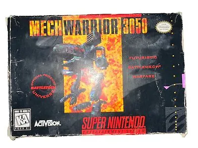 MechWarrior 3050 For Super Nintendo SNES • $29.99