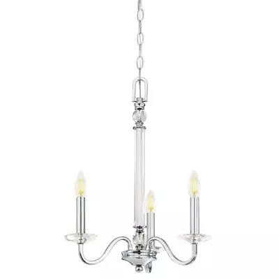 Versailles Three-Light Indoor Chandelier -  120V - 40W - WESTINGHOUSE-6332000 • $111.44