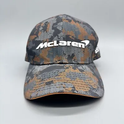 McLaren Hat New Era 9Fifty 2021 Special Edition Stretch Snapback S/M World Tour • $29.99