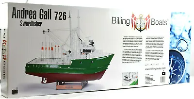 Billing Boats Andrea Gail - Wooden Hull 1/30 RC Ready Boat Kit BB726 01-00-0726 • $462.53